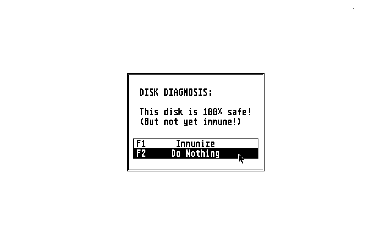 Virus Killer atari screenshot