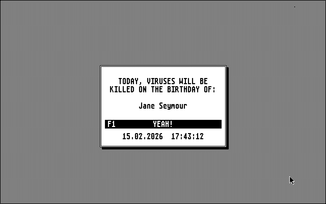 Virus Killer atari screenshot