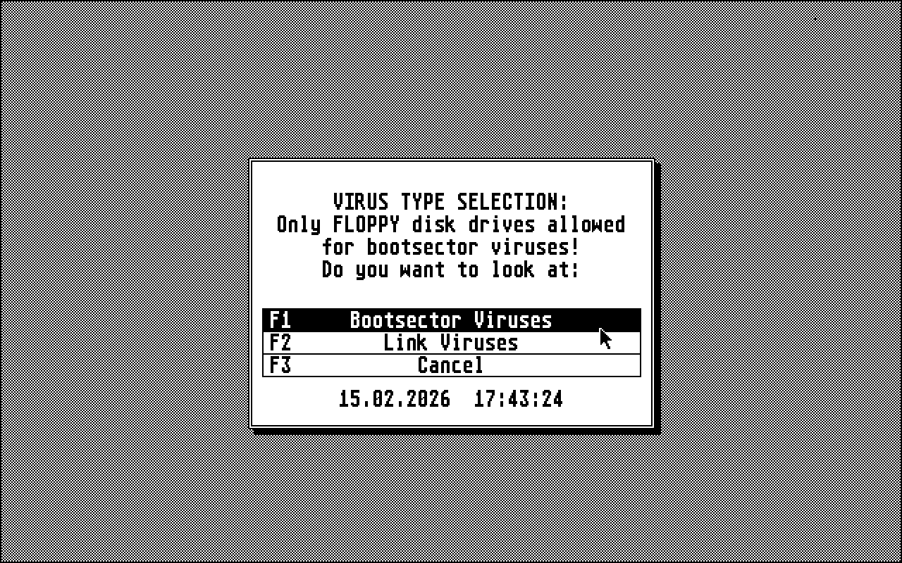 Virus Killer atari screenshot