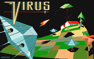 Virus atari screenshot