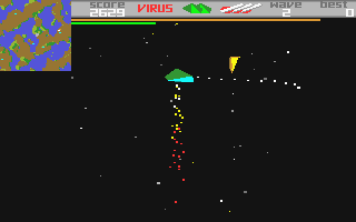 Virus atari screenshot