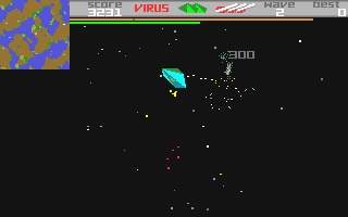 Virus atari screenshot