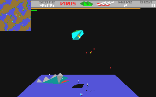 Virus atari screenshot