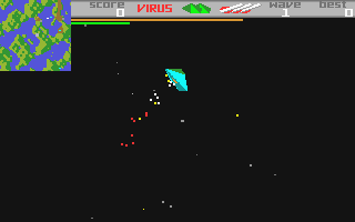 Virus atari screenshot