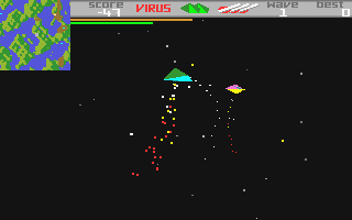 Virus atari screenshot