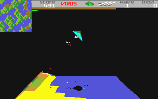 Virus atari screenshot