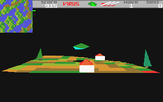 Virus atari screenshot