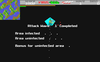 Virus atari screenshot