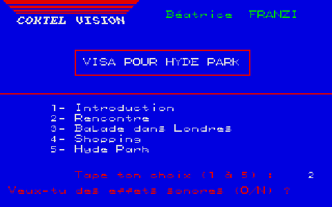 Visa pour Hyde Park atari screenshot