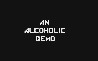 Vodka Demo atari screenshot