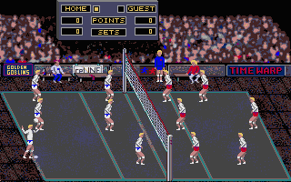Volleyball Simulator atari screenshot