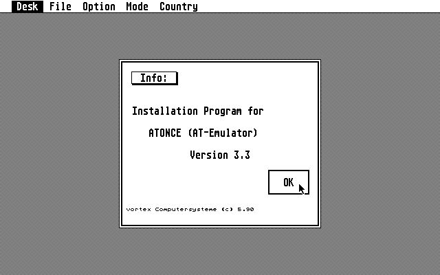 Vortex ATonce 286 Plus — screenshot 1
