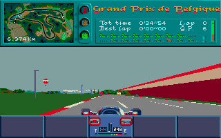 Vroom Multi-Player atari screenshot