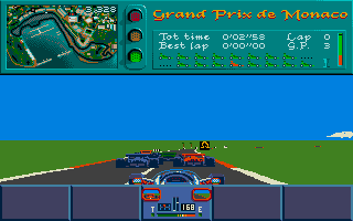 Vroom Multi-Player atari screenshot
