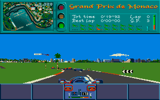 Vroom Multi-Player atari screenshot