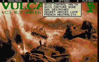 Vulcan - The Tunisian Campaign atari screenshot