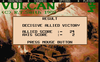 Vulcan - The Tunisian Campaign atari screenshot