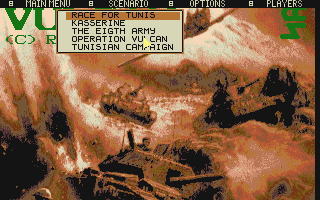 Vulcan - The Tunisian Campaign atari screenshot