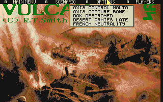 Vulcan - The Tunisian Campaign atari screenshot