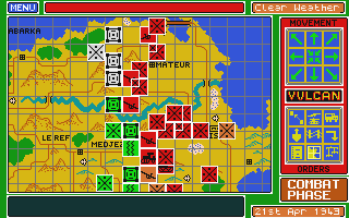 Vulcan - The Tunisian Campaign atari screenshot