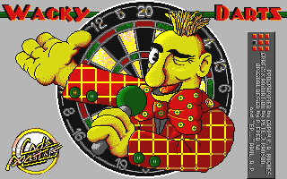 Wacky Darts atari screenshot