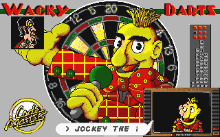 Wacky Darts atari screenshot