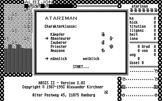 Waffen des Kin O Kin (Die) atari screenshot