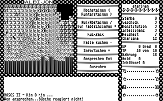 Waffen des Kin O Kin (Die) atari screenshot