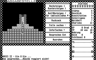 Waffen des Kin O Kin (Die) atari screenshot