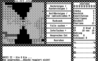 Waffen des Kin O Kin (Die) atari screenshot