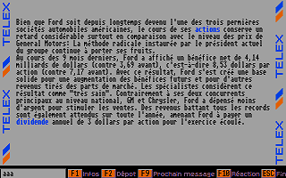 Wall$treet atari screenshot