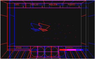 Wanderer 3-D atari screenshot