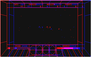 Wanderer 3-D atari screenshot