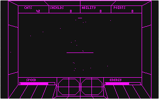 Wanderer 3-D atari screenshot