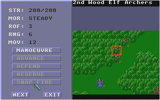 War atari screenshot