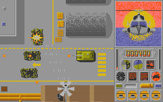 War Heli atari screenshot