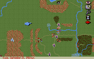 War in Middle Earth atari screenshot
