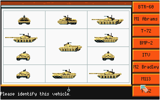 War in the Gulf atari screenshot