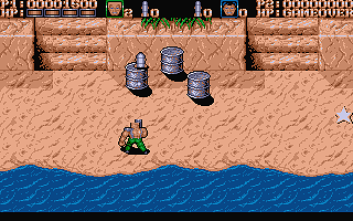 War Zone atari screenshot