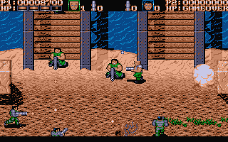 War Zone atari screenshot