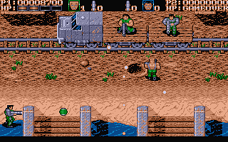 War Zone atari screenshot