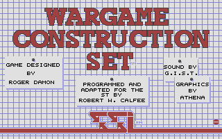 Wargame Construction Set — screenshot 1