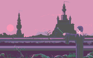 Warlock - The Avenger atari screenshot