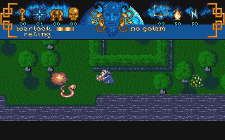 Warlock - The Avenger atari screenshot