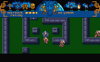 Warlock - The Avenger atari screenshot