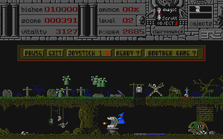 Warlock's Quest atari screenshot