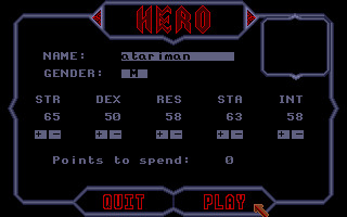 Warriors of Light atari screenshot