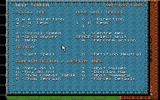 Warriors of Releyne atari screenshot