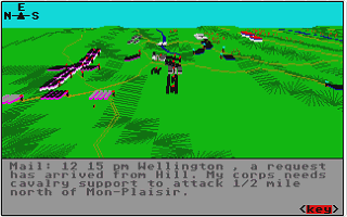 Waterloo atari screenshot