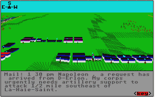 Waterloo atari screenshot